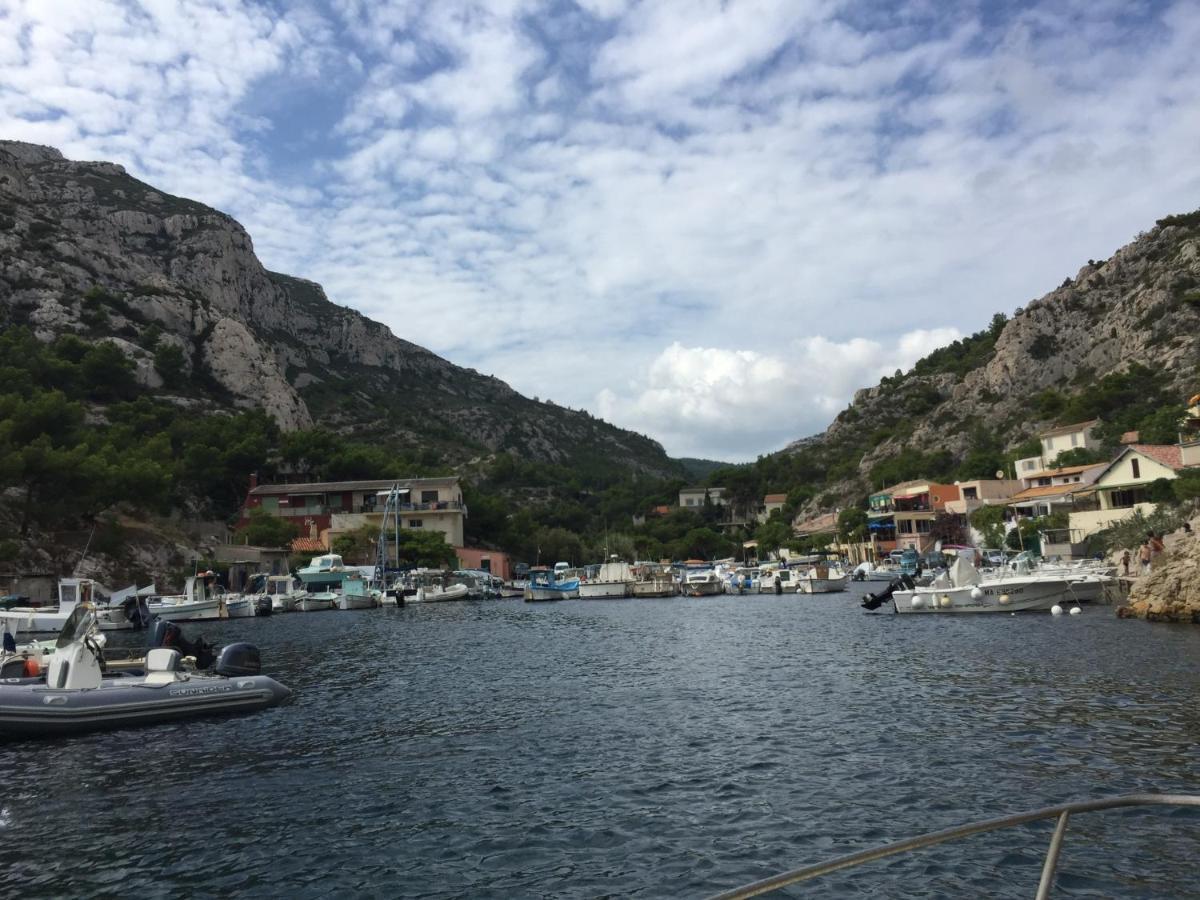 Au Coeur Du Parc National Du Massif Des Calanques, La Flibuste Des Goudes, Maison 2 Chambres, Climatisee, Jardins, Solarium, Proche Plage, Large Vue Mer Марсель Экстерьер фото