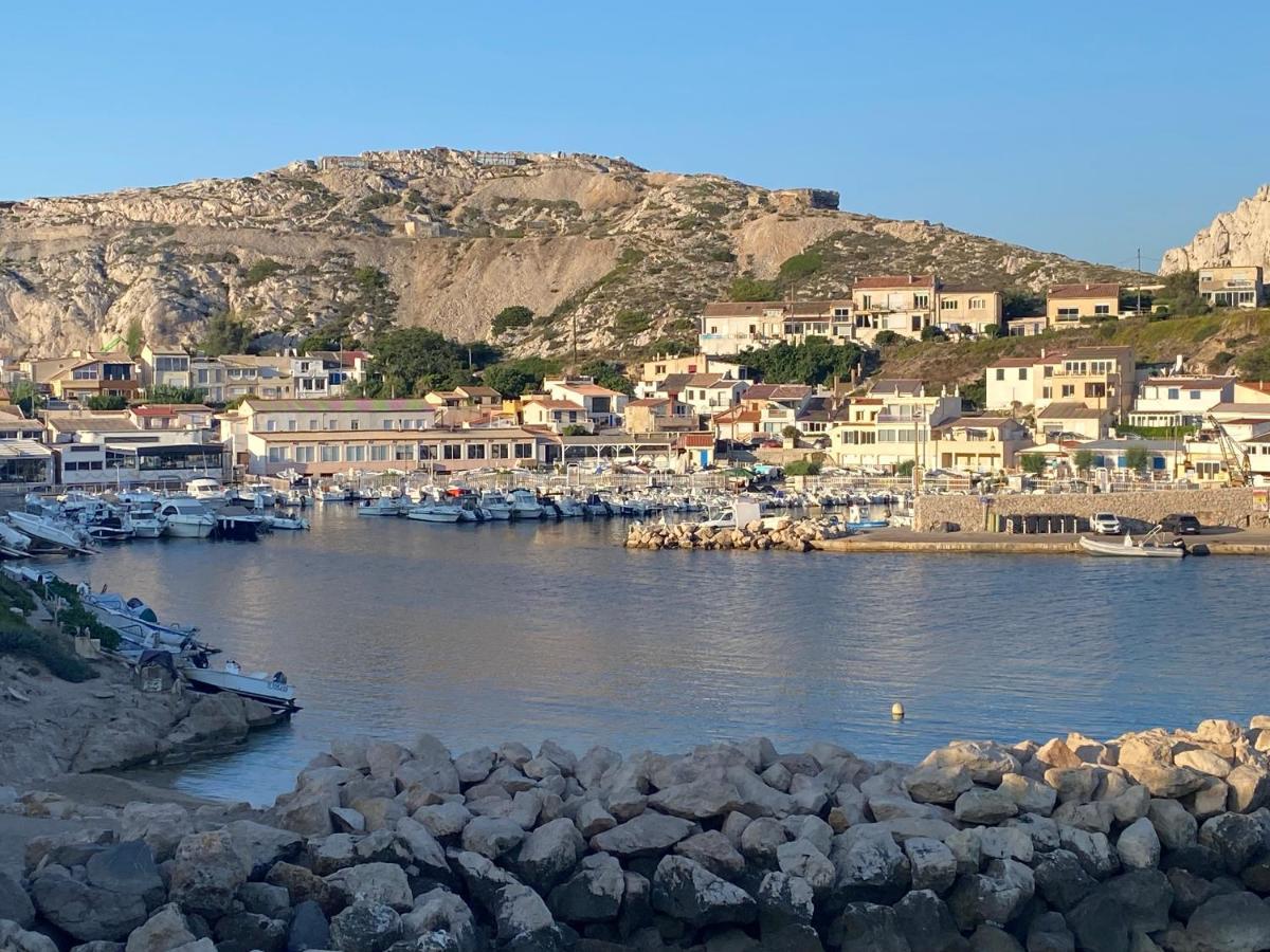 Au Coeur Du Parc National Du Massif Des Calanques, La Flibuste Des Goudes, Maison 2 Chambres, Climatisee, Jardins, Solarium, Proche Plage, Large Vue Mer Марсель Экстерьер фото