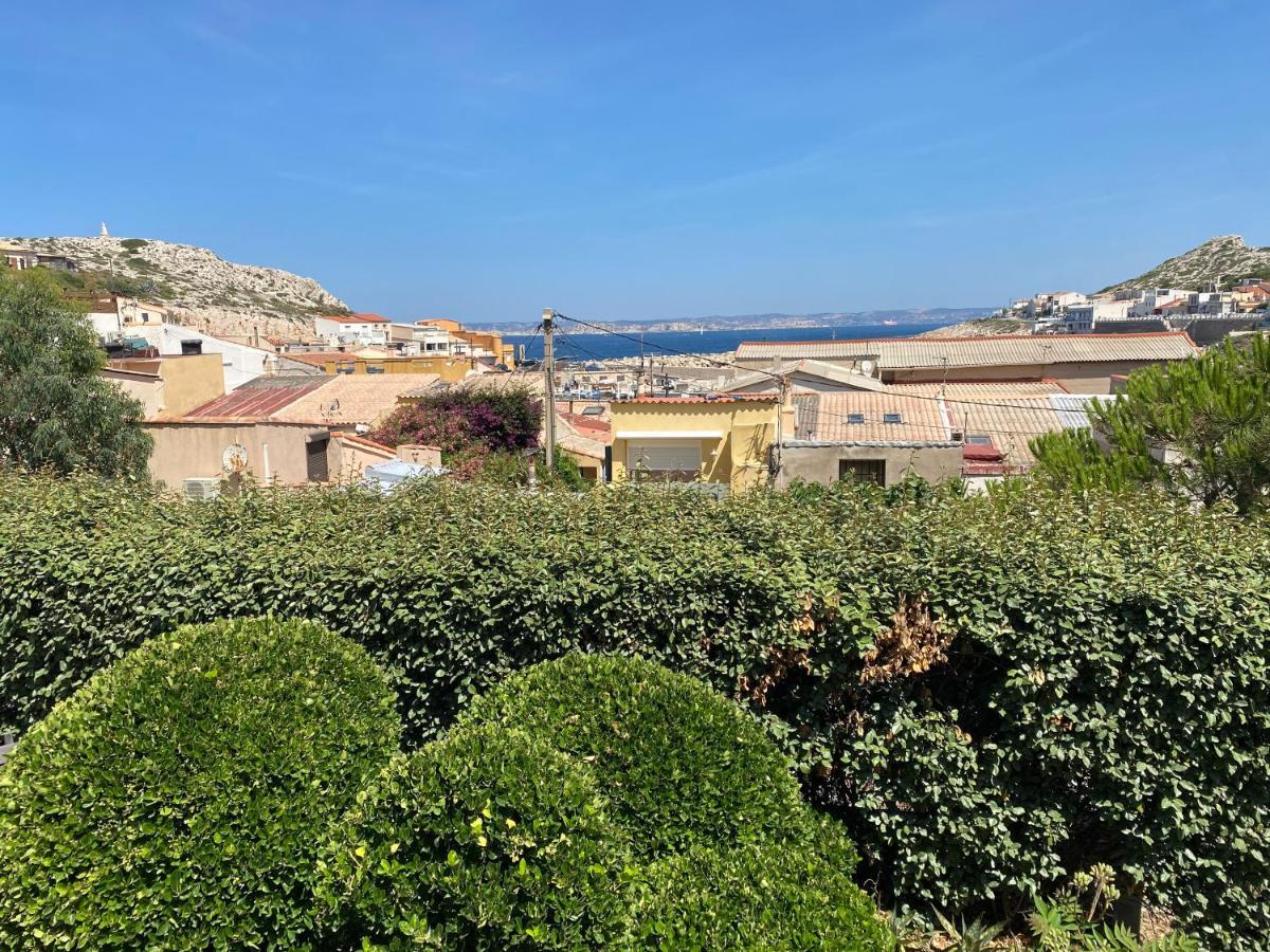 Au Coeur Du Parc National Du Massif Des Calanques, La Flibuste Des Goudes, Maison 2 Chambres, Climatisee, Jardins, Solarium, Proche Plage, Large Vue Mer Марсель Экстерьер фото