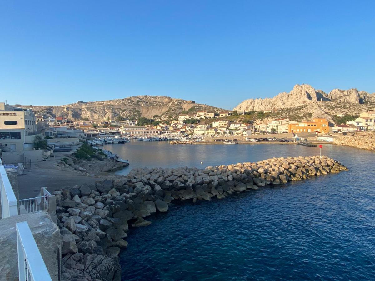 Au Coeur Du Parc National Du Massif Des Calanques, La Flibuste Des Goudes, Maison 2 Chambres, Climatisee, Jardins, Solarium, Proche Plage, Large Vue Mer Марсель Экстерьер фото