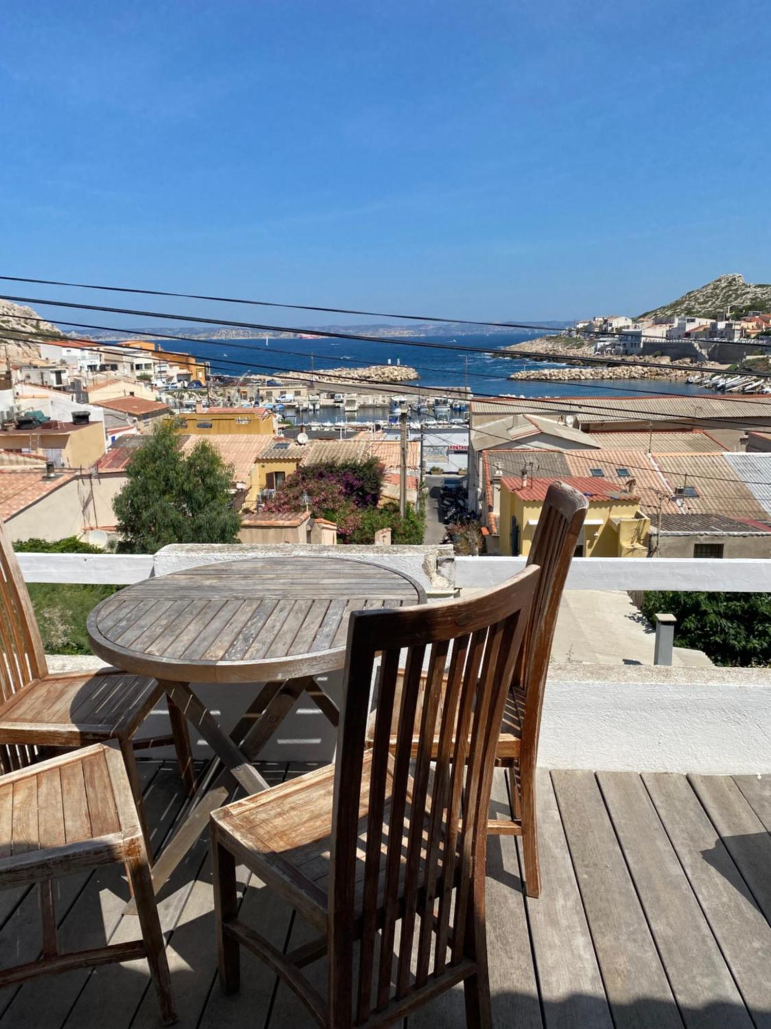 Au Coeur Du Parc National Du Massif Des Calanques, La Flibuste Des Goudes, Maison 2 Chambres, Climatisee, Jardins, Solarium, Proche Plage, Large Vue Mer Марсель Экстерьер фото