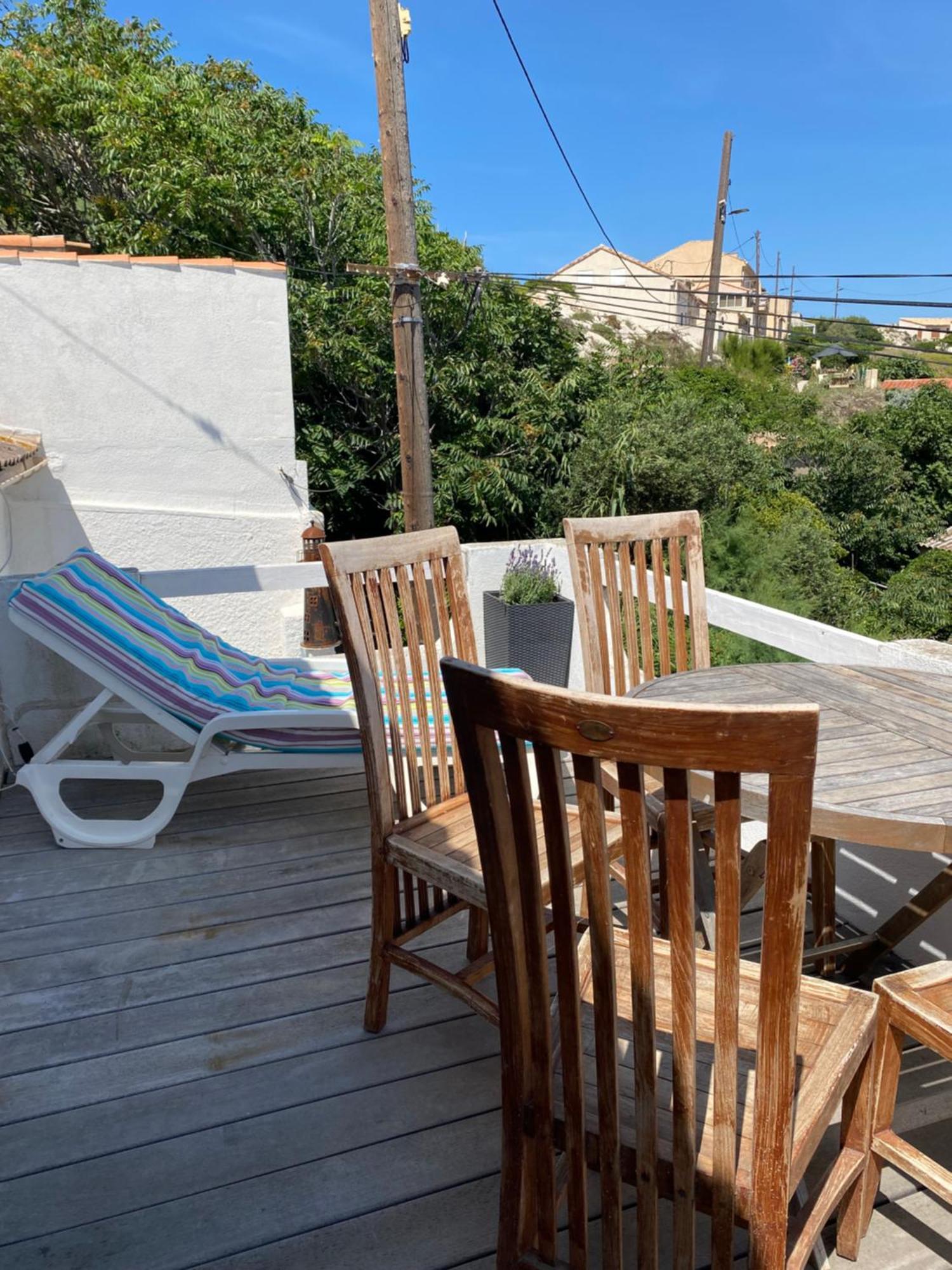 Au Coeur Du Parc National Du Massif Des Calanques, La Flibuste Des Goudes, Maison 2 Chambres, Climatisee, Jardins, Solarium, Proche Plage, Large Vue Mer Марсель Экстерьер фото