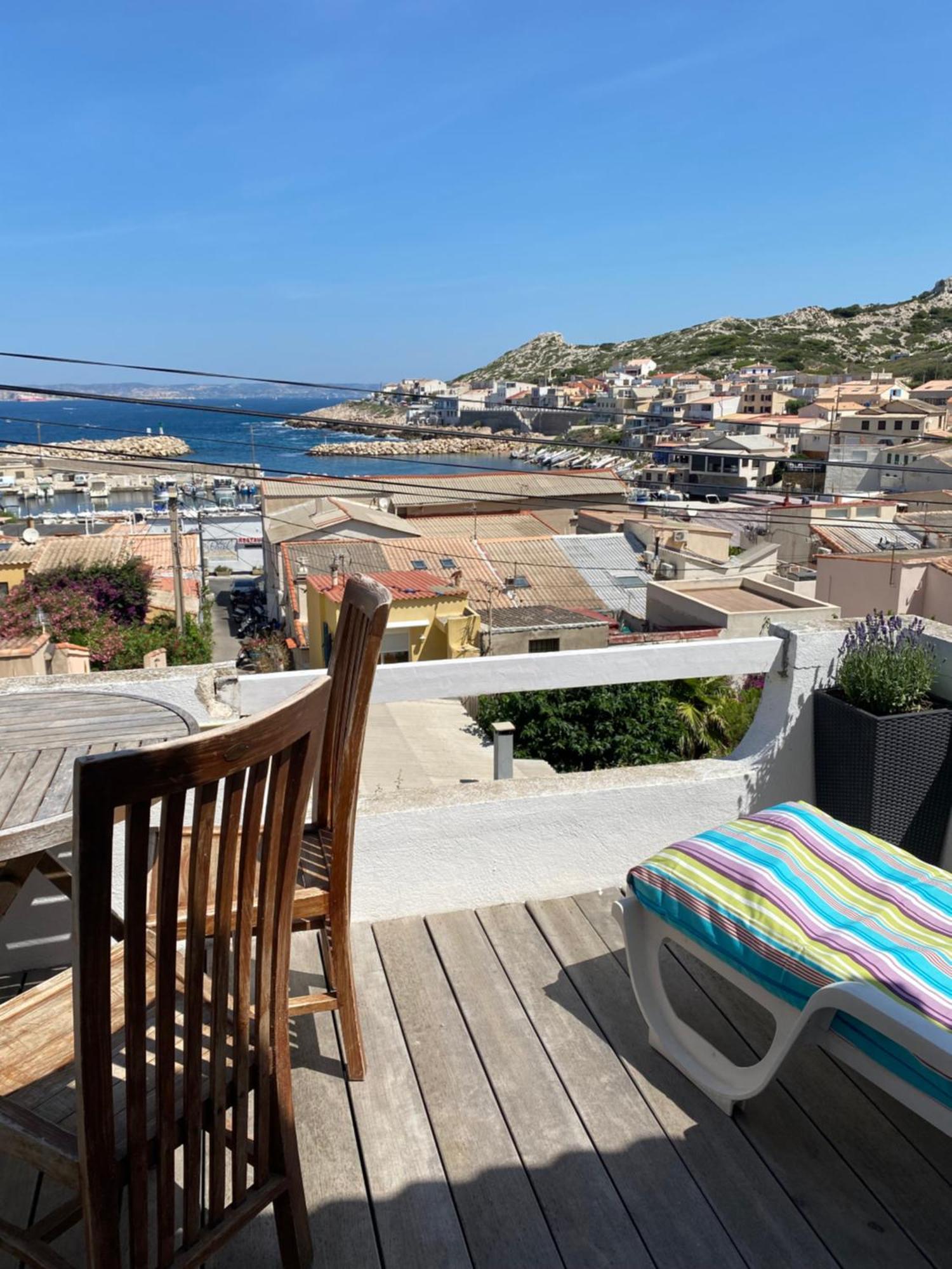 Au Coeur Du Parc National Du Massif Des Calanques, La Flibuste Des Goudes, Maison 2 Chambres, Climatisee, Jardins, Solarium, Proche Plage, Large Vue Mer Марсель Экстерьер фото