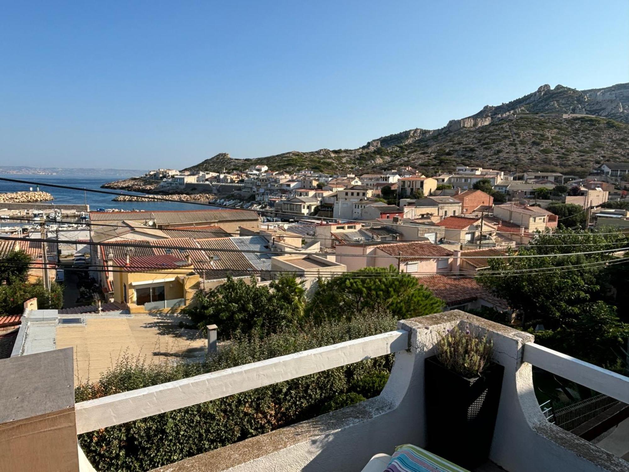 Au Coeur Du Parc National Du Massif Des Calanques, La Flibuste Des Goudes, Maison 2 Chambres, Climatisee, Jardins, Solarium, Proche Plage, Large Vue Mer Марсель Экстерьер фото