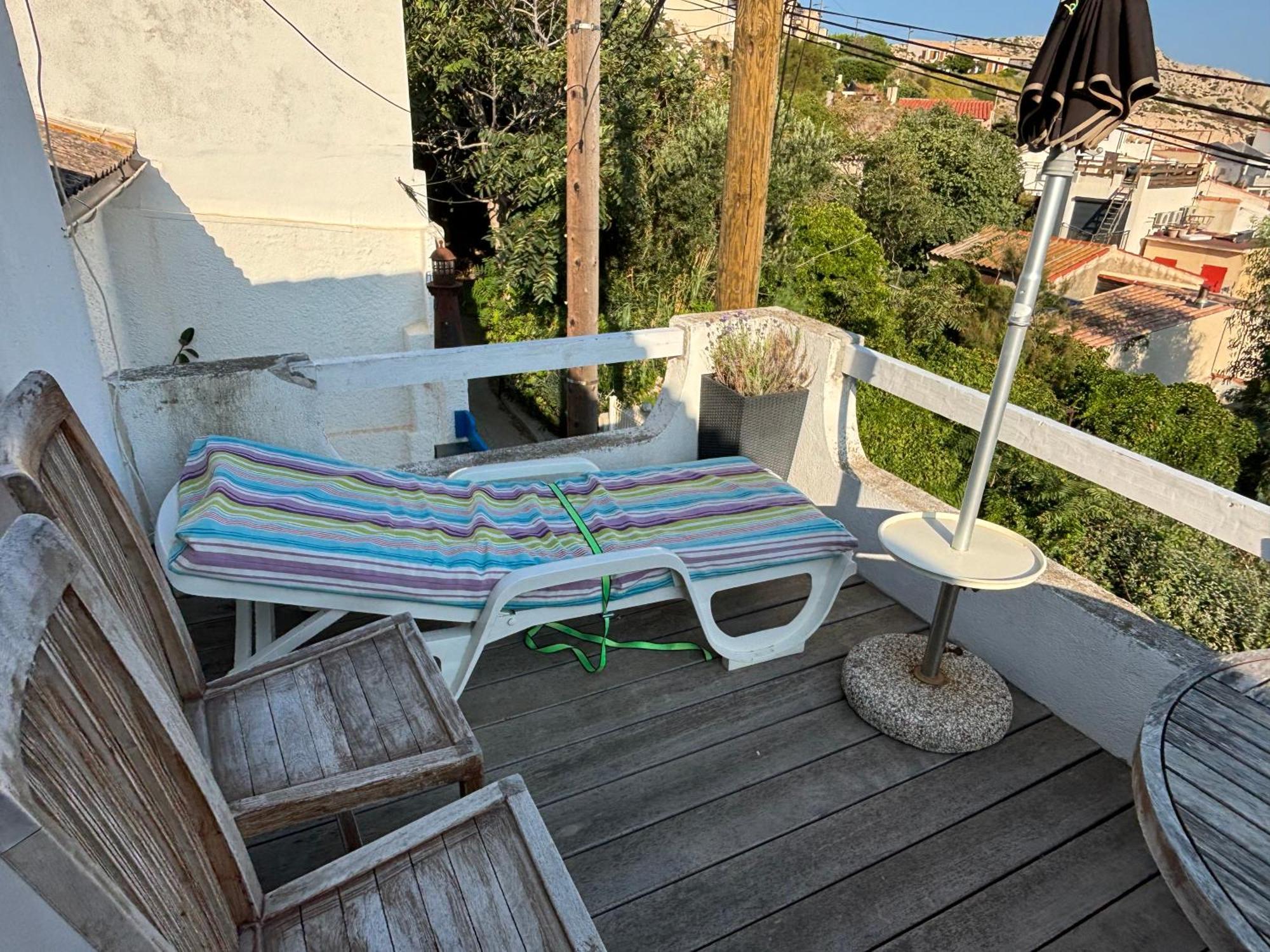 Au Coeur Du Parc National Du Massif Des Calanques, La Flibuste Des Goudes, Maison 2 Chambres, Climatisee, Jardins, Solarium, Proche Plage, Large Vue Mer Марсель Экстерьер фото