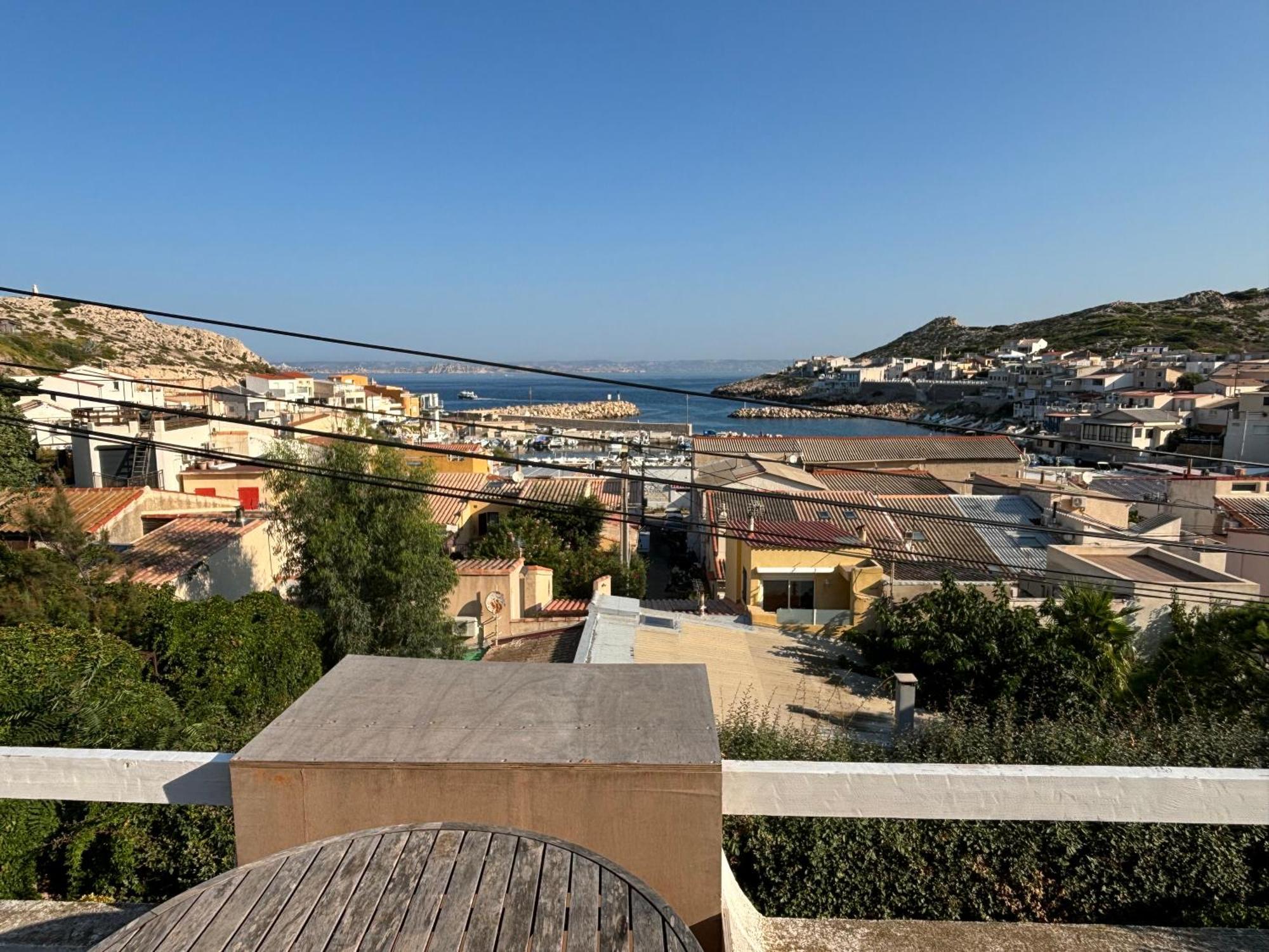 Au Coeur Du Parc National Du Massif Des Calanques, La Flibuste Des Goudes, Maison 2 Chambres, Climatisee, Jardins, Solarium, Proche Plage, Large Vue Mer Марсель Экстерьер фото